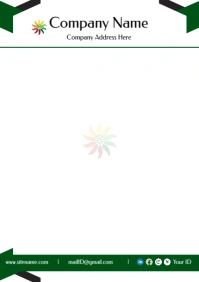Letter Head | Letterhead for Business A4 template